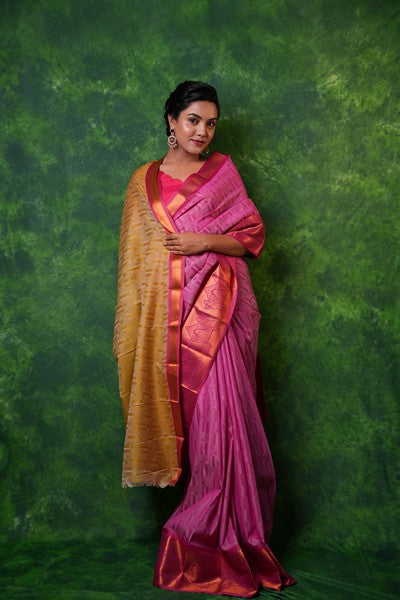 Kanchipuram Striking Pink