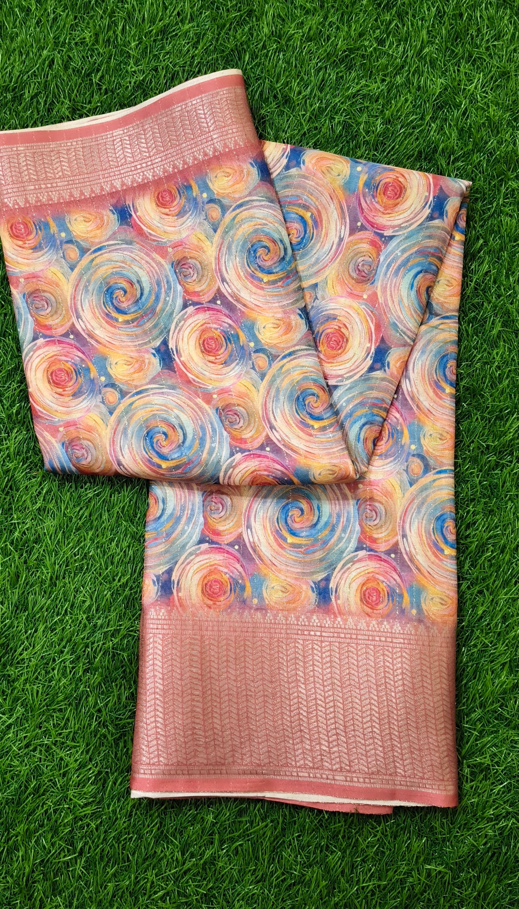 Multi-Color "Abstract Swirl"