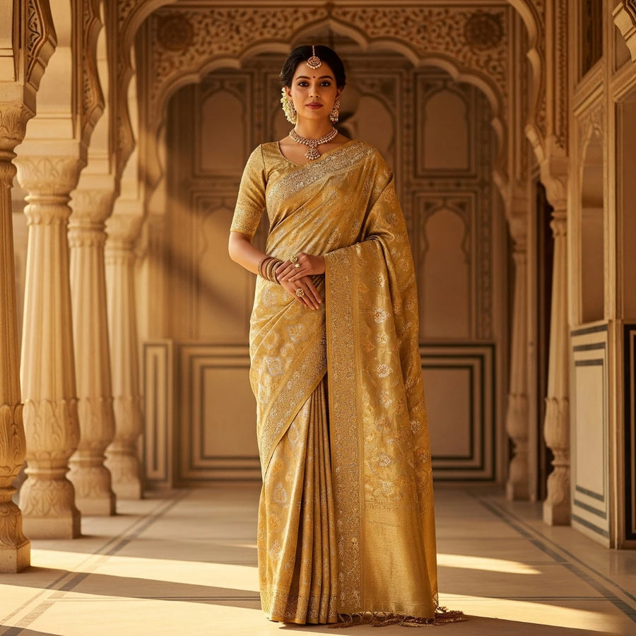 Zari Work Sarees