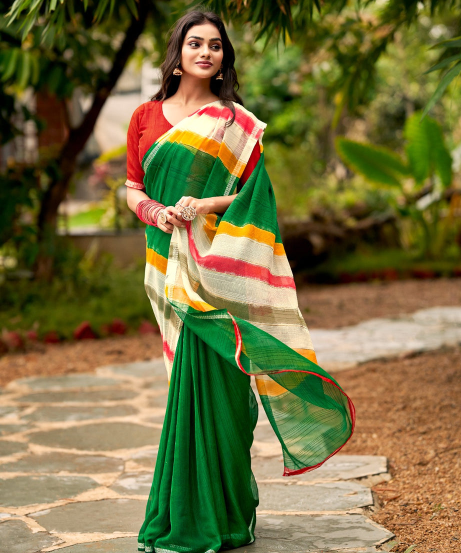 printed  chiffon