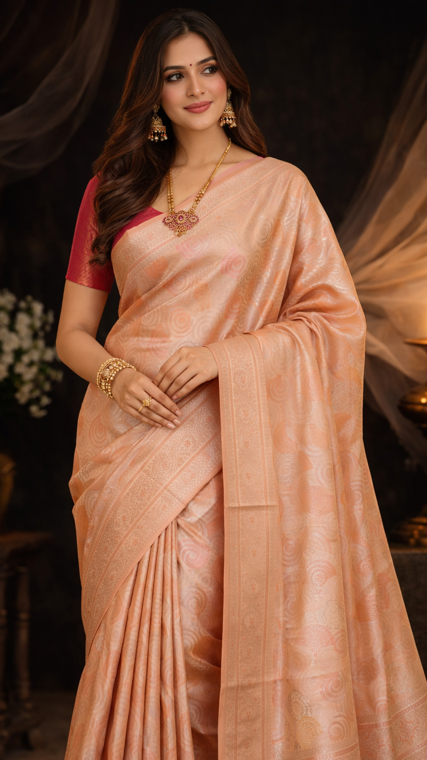 Banarasi Brocade Silk