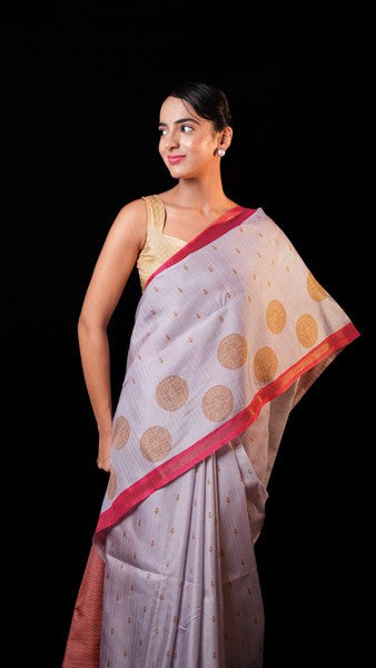 Tatkalin Prints Grayish-White