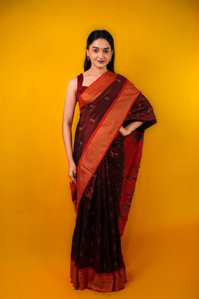 Kanjivaram Silk Rich Maroon
