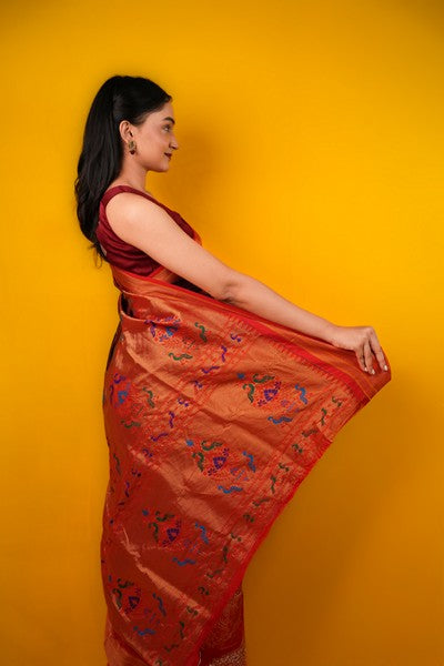 Kanjivaram Silk Rich Maroon