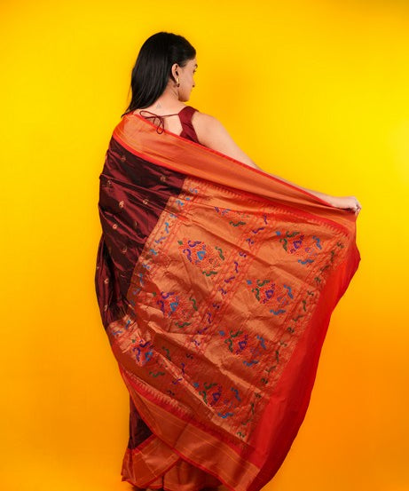 Kanjivaram Silk Rich Maroon