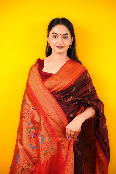 Kanjivaram Silk Rich Maroon