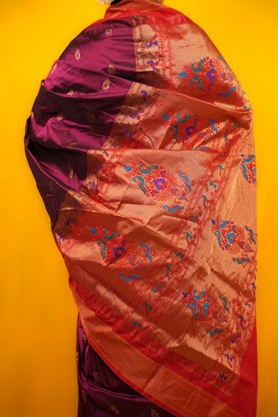 Janani Paithani Pattu