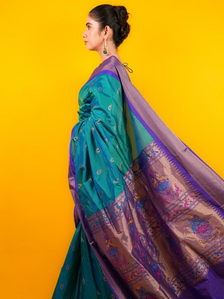 Janani  Paithani Pattu