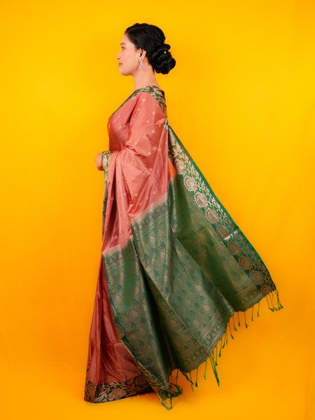 Kanjivaram Silk Dusty Rose