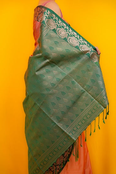 Kanjivaram Silk Dusty Rose
