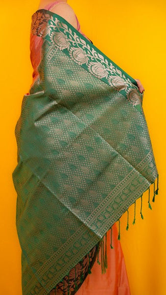 Kanjivaram Silk Dusty Rose