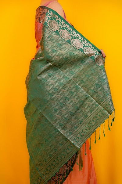 Kanjivaram Silk Dusty Rose