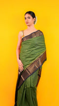 Kanjivaram Silk Sage Green