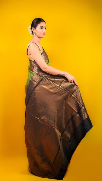 Kanjivaram Silk Sage Green