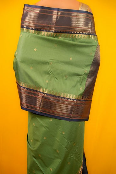 Kanjivaram Silk Sage Green