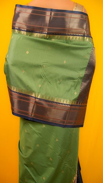 Kanjivaram Silk Sage Green