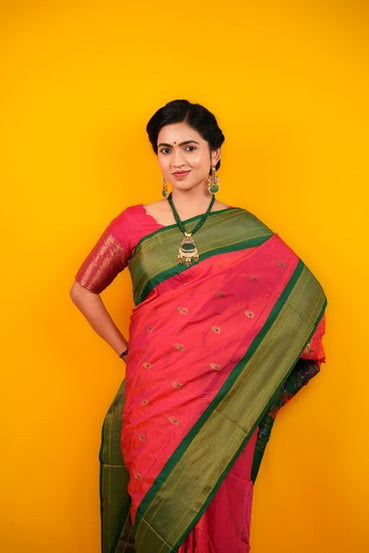 Janani Paithani Pattu