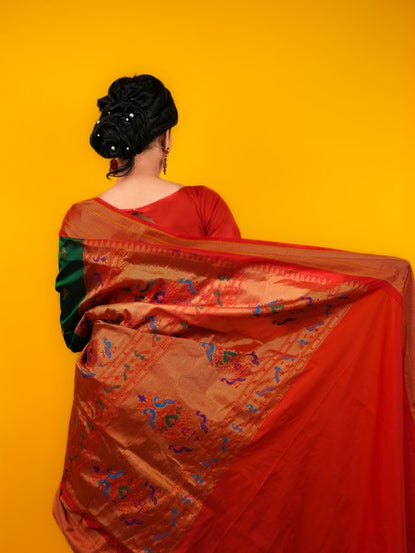 Janani Paithani Pattu