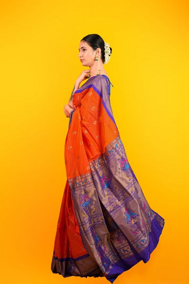 Janani Paithani Pattu