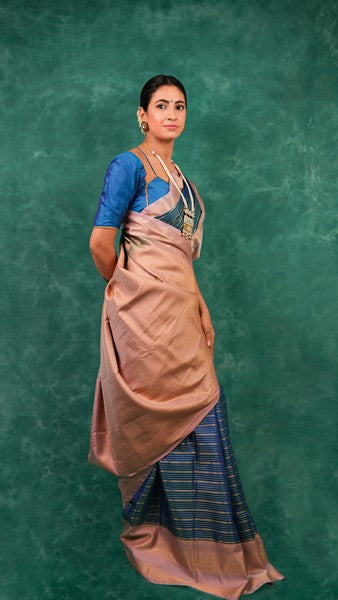 Kanchipuram Silk Navy Blue