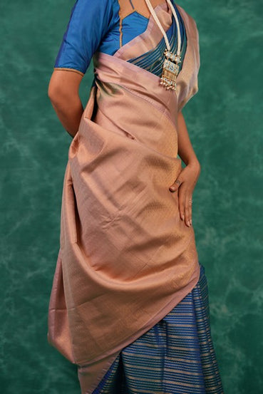 Kanchipuram Silk Navy Blue