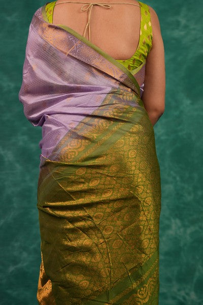 Kanjivaram Silk Soft Lavender