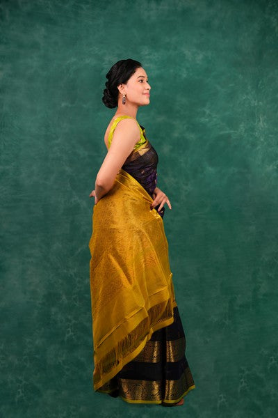 Kanjivaram Silk Purple