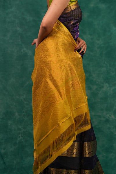 Kanjivaram Silk Purple