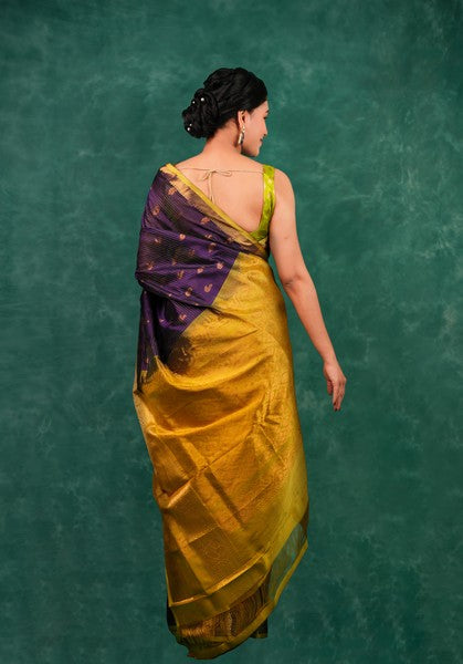 Kanjivaram Silk Purple