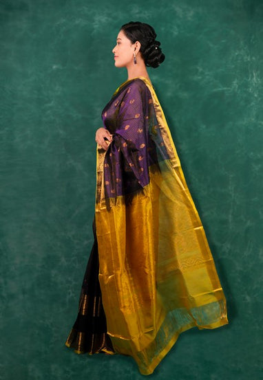 Kanjivaram Silk Purple