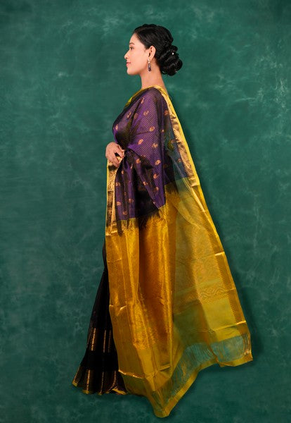 Kanjivaram Silk Purple