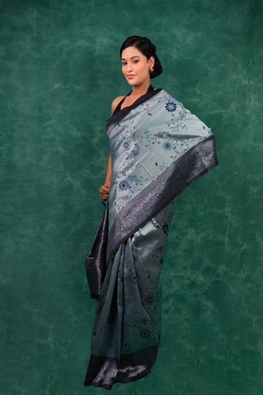 Kanchipuram Silk  Deep Purple