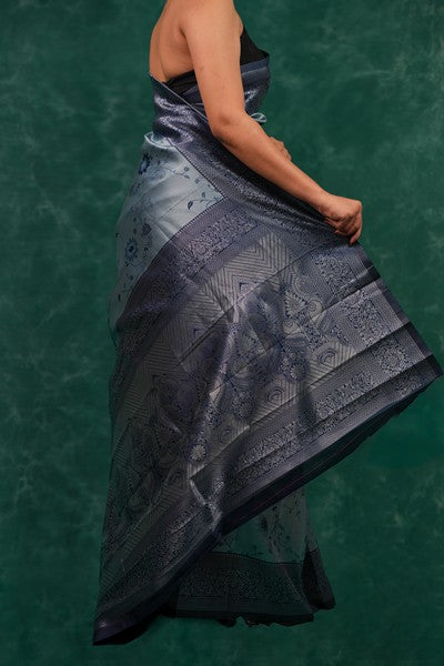 Kanchipuram Silk  Deep Purple