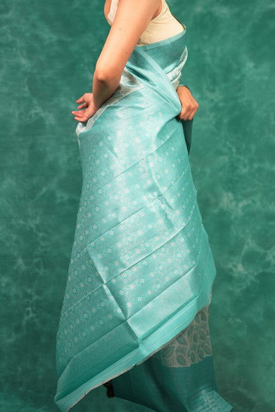 Kanchipuram Silk Light Gray