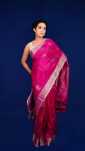 Uppada Pattu  Fuchsia Pink