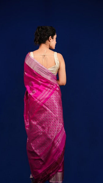 Uppada Pattu  Fuchsia Pink