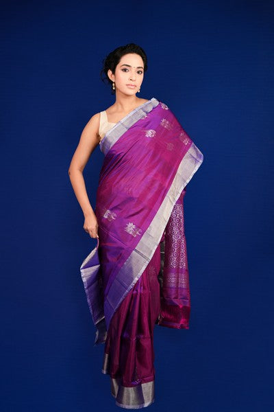 Uppada Pattu  Vibrant Purple