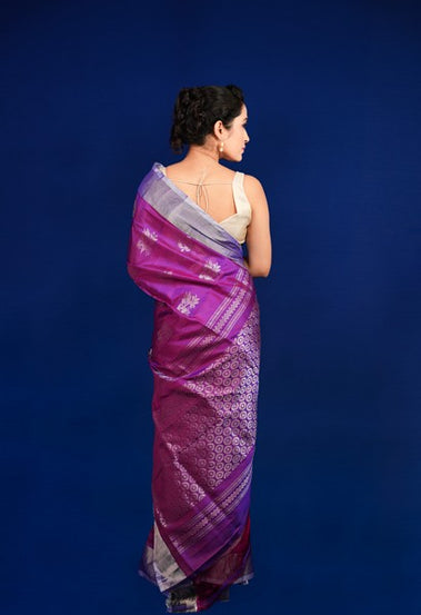 Uppada Pattu  Vibrant Purple