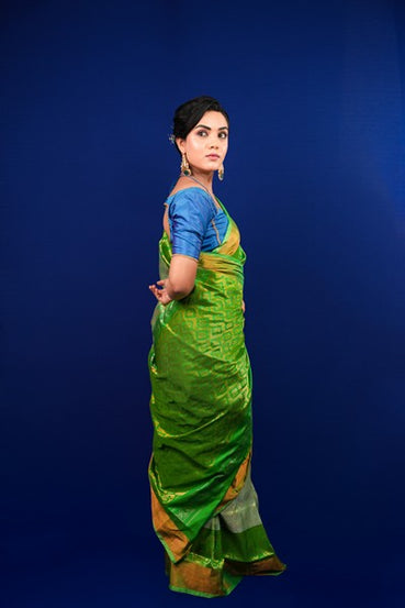 Uppada Allover Light Green