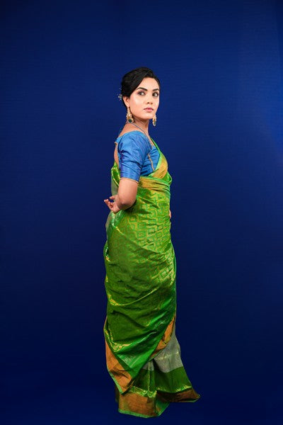 Uppada Allover Light Green