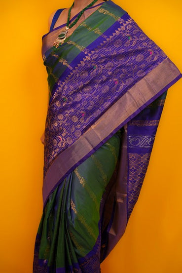 Uppada Anchulatha  Moss Green