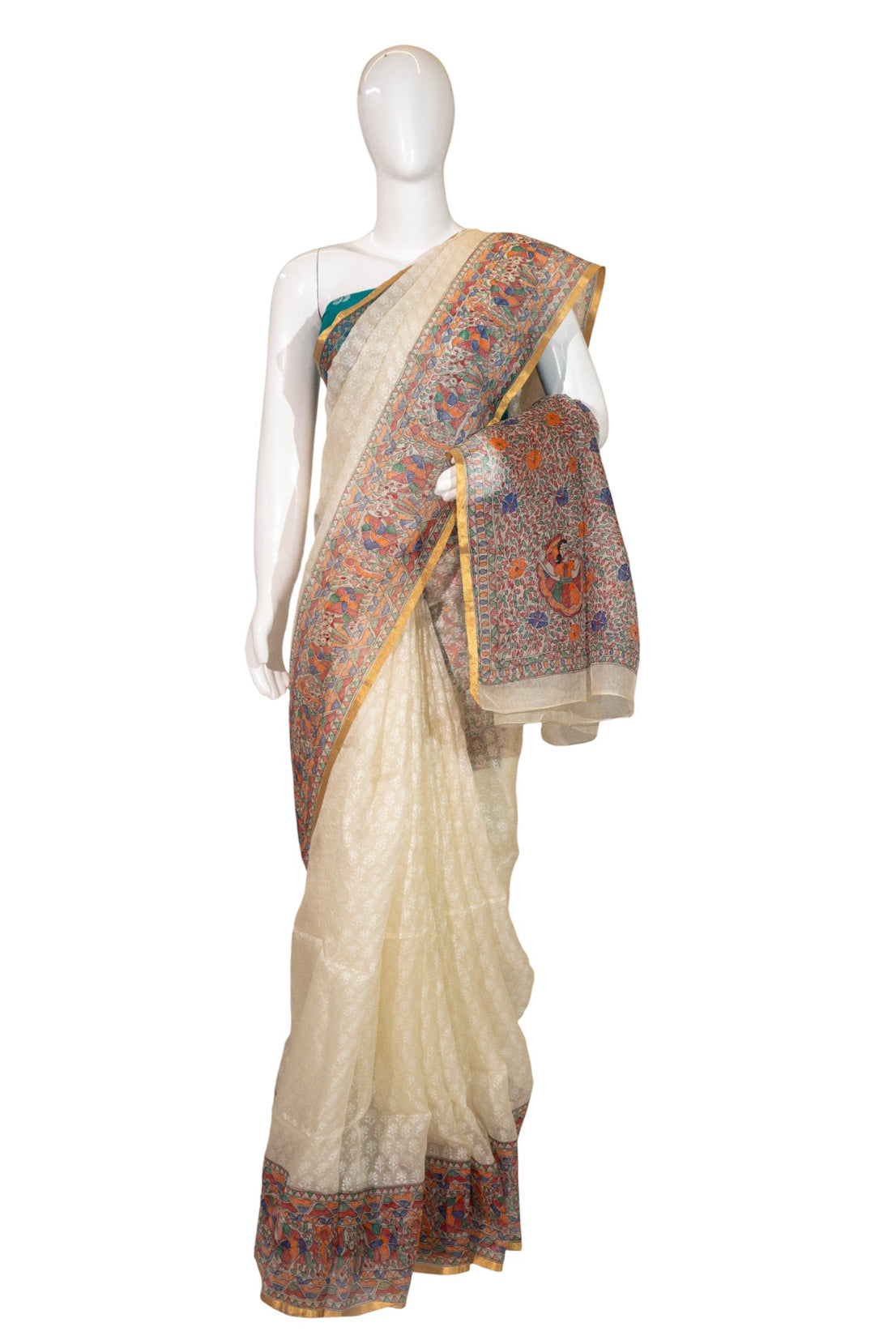 Multi-Color Digital Kalamkari Print