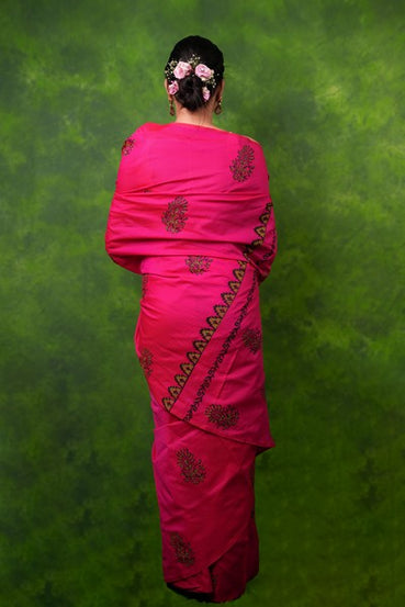 Meena Cotton  Fuchsia Pink