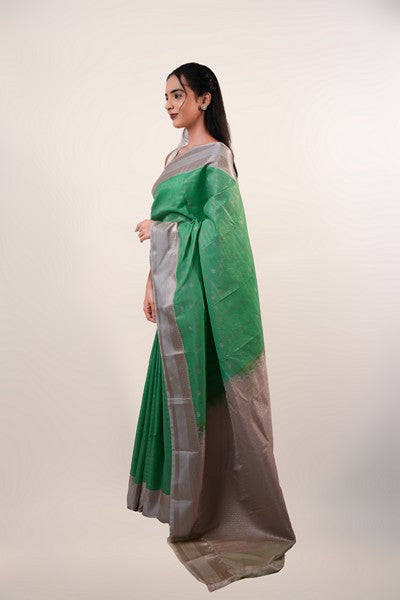 Kanchipuram Silk Pistachio Green