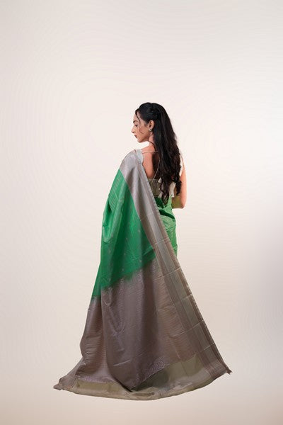 Kanchipuram Silk Pistachio Green