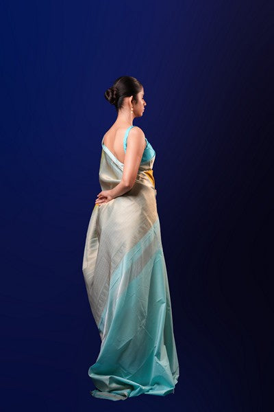 Kanchipuram Silk Mustard Yellow