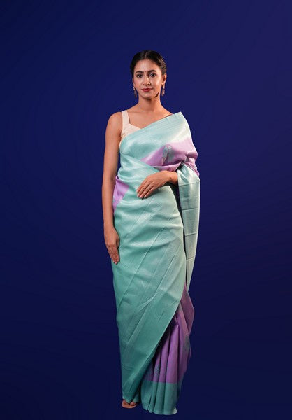 Kanchipuram  SilK Light Blue