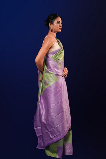 Kanchipuram Silk Sage Green