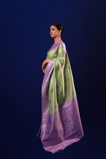 Kanchipuram Silk Sage Green