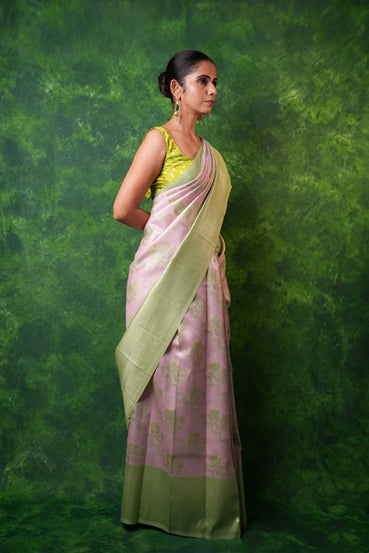 Kanchi Puram Pista Green